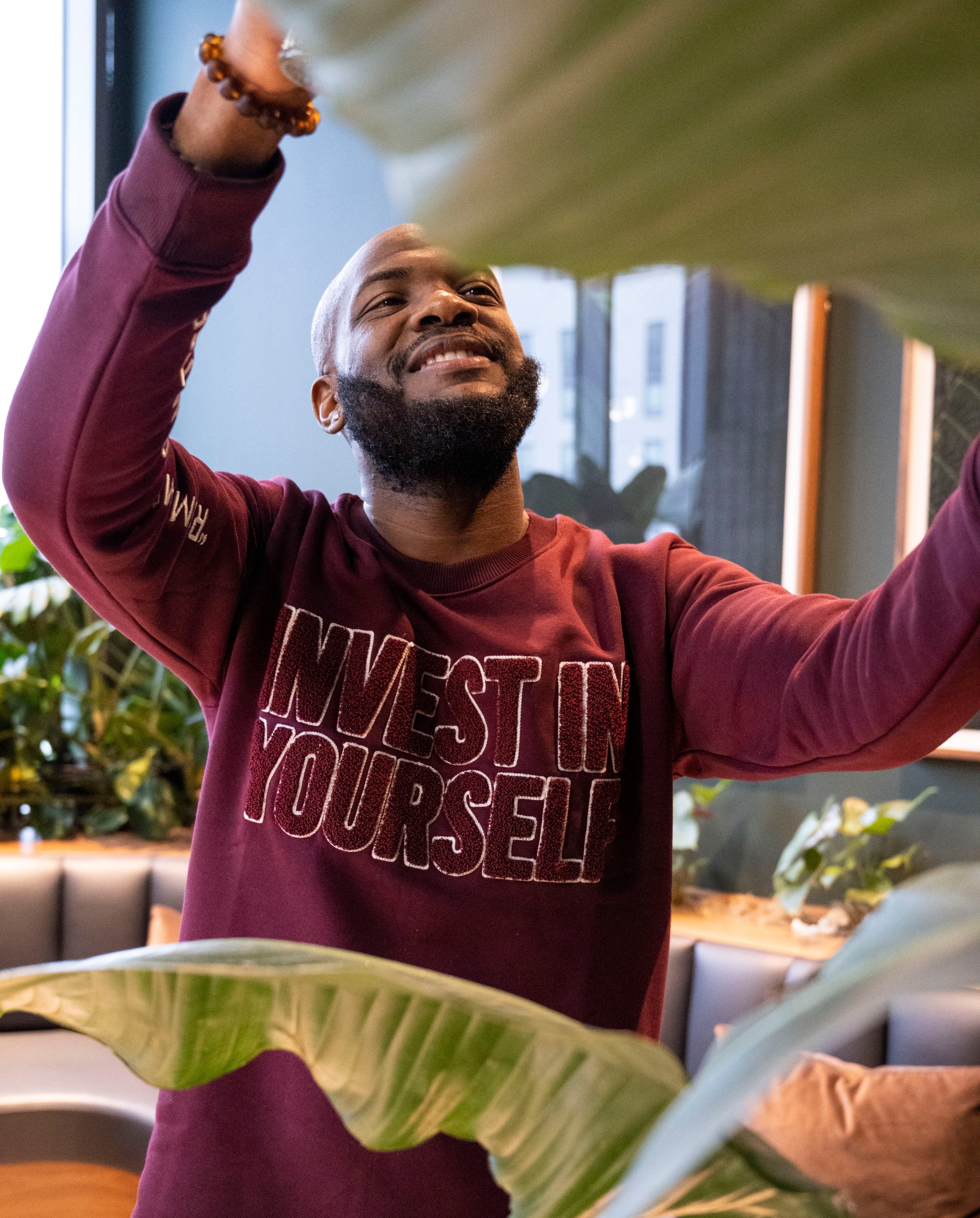 Invest In Yourself Crewneck image 1