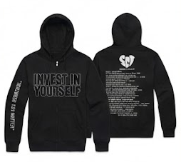 Legacy Drop Invest In Yourself Pull over Hoodie