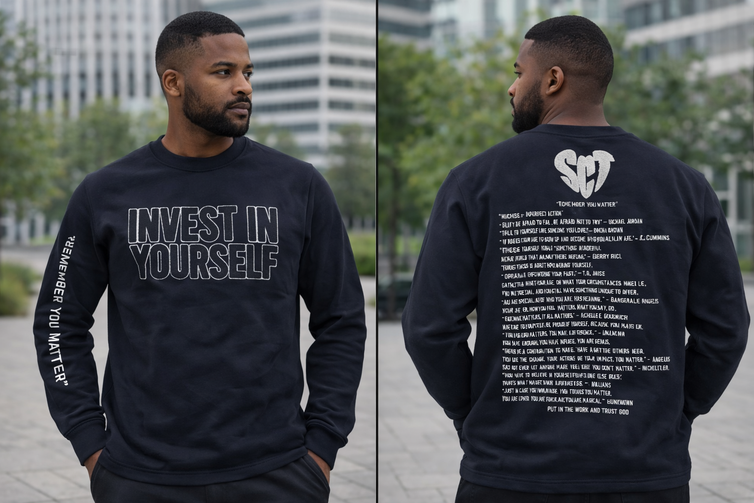 Legacy Drop Invest In Yourself Crewneck