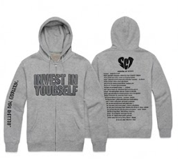 Legacy Drop Invest In Yourself Zip-Up Hoodie